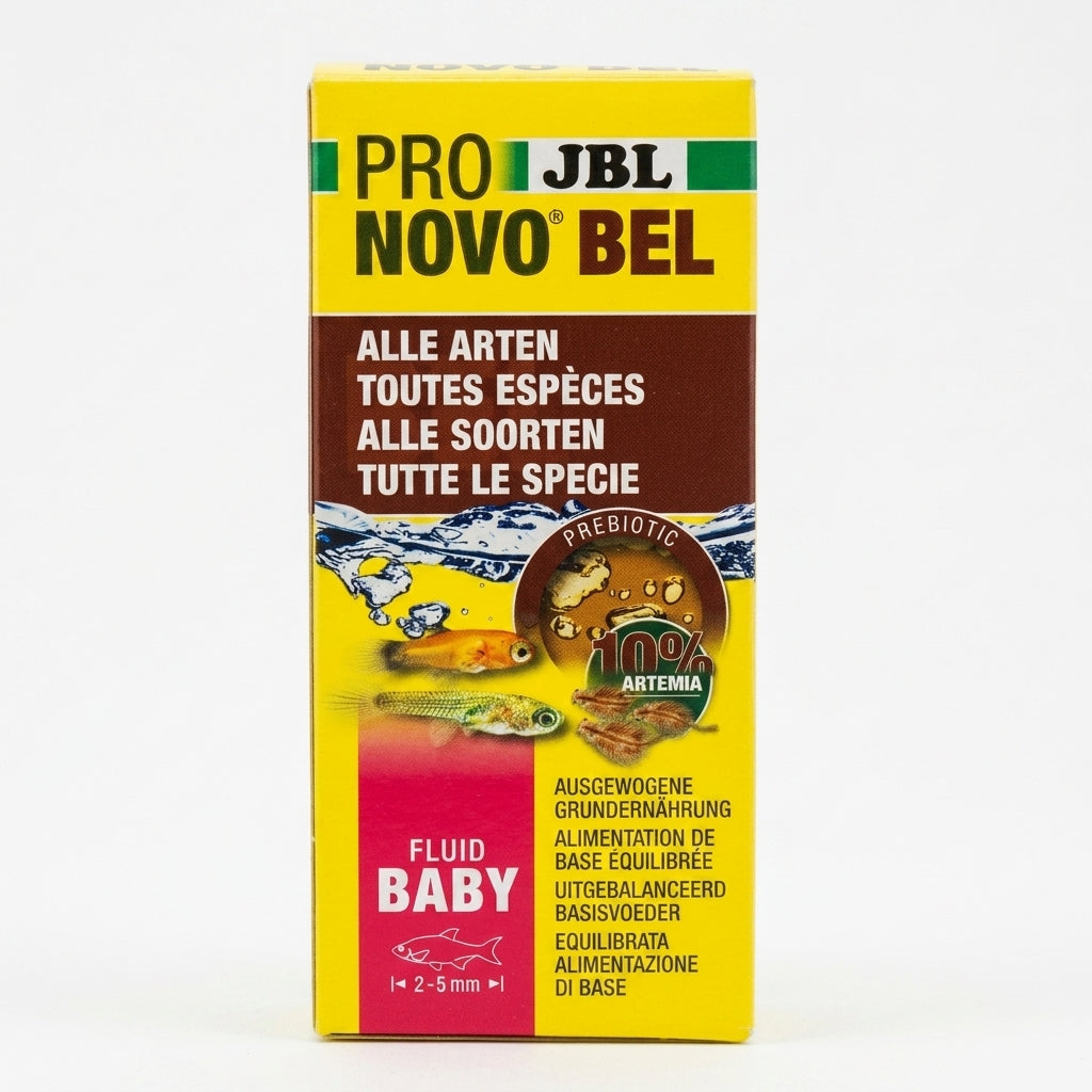 JBL PRONOVO BEL FLUID Flüssiges Aufzuchtfutter für Jungfische - 50ml von JBL