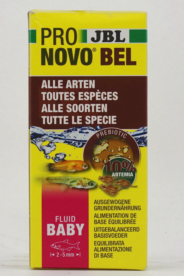 JBL PRONOVO BEL FLUID Flüssiges Aufzuchtfutter für Jungfische - 50ml