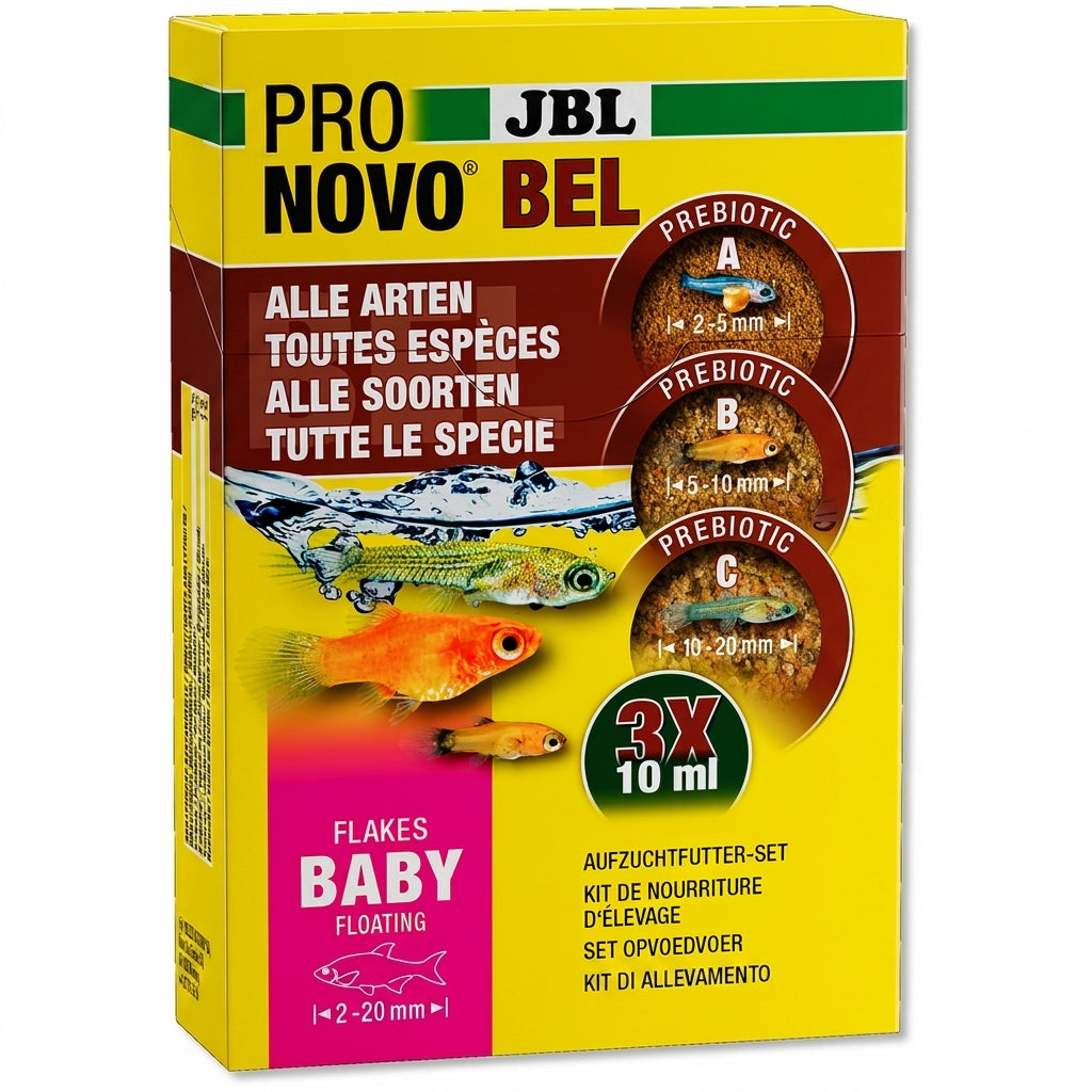 JBL PRONOVO BEL GRANO BABY Staubfutter-Set für Jungfische von JBL