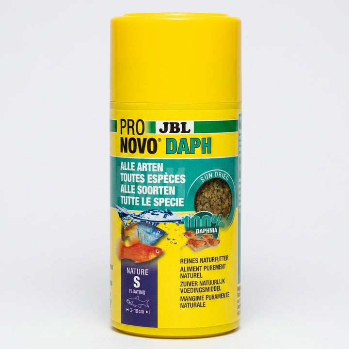 JBL PRONOVO DAPH Wasserflöhe als Leckerbissen für alle Zierfische von 3-10 cm - 100ml von JBL