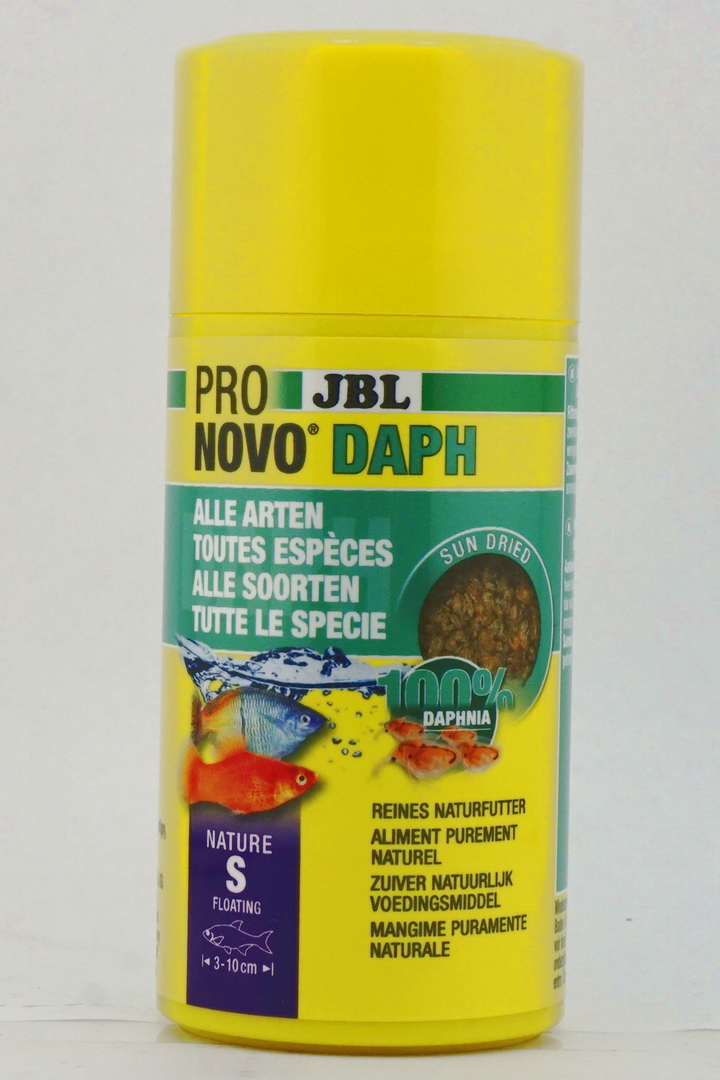 JBL PRONOVO DAPH Wasserflöhe als Leckerbissen für alle Zierfische von 3-10 cm - 100ml