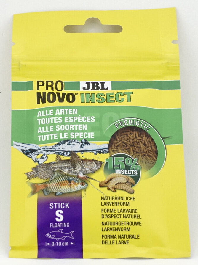 JBL PRONOVO INSECT STICK S Futtersticks für alle Aquarienfische von 3-10 cm - 20ml