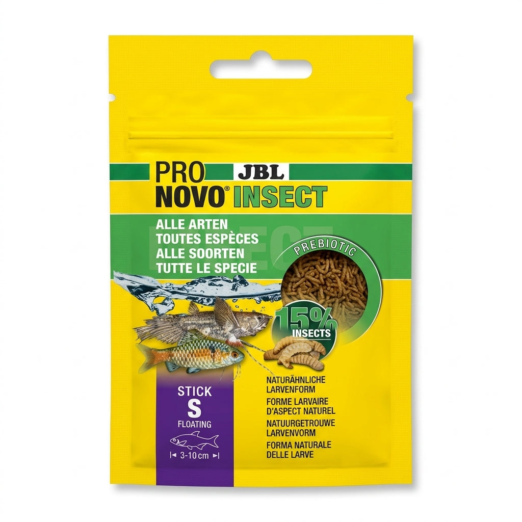 JBL PRONOVO INSECT STICK S Futtersticks für alle Aquarienfische von 3-10 cm von JBL