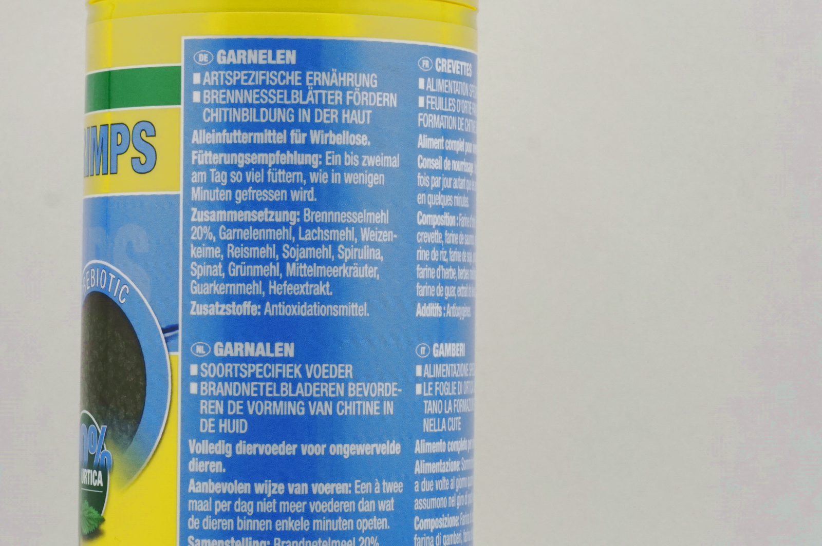 JBL Pronovo Shrimps Grano S Hauptfutter Granulat für Garnelen - 100ml