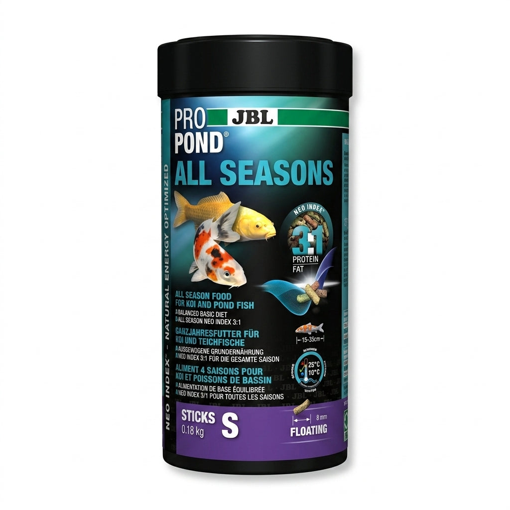 JBL PROPOND ALL SEASONS S Ganzjahresfutter für kleine Koi &amp; Teichfische von JBL