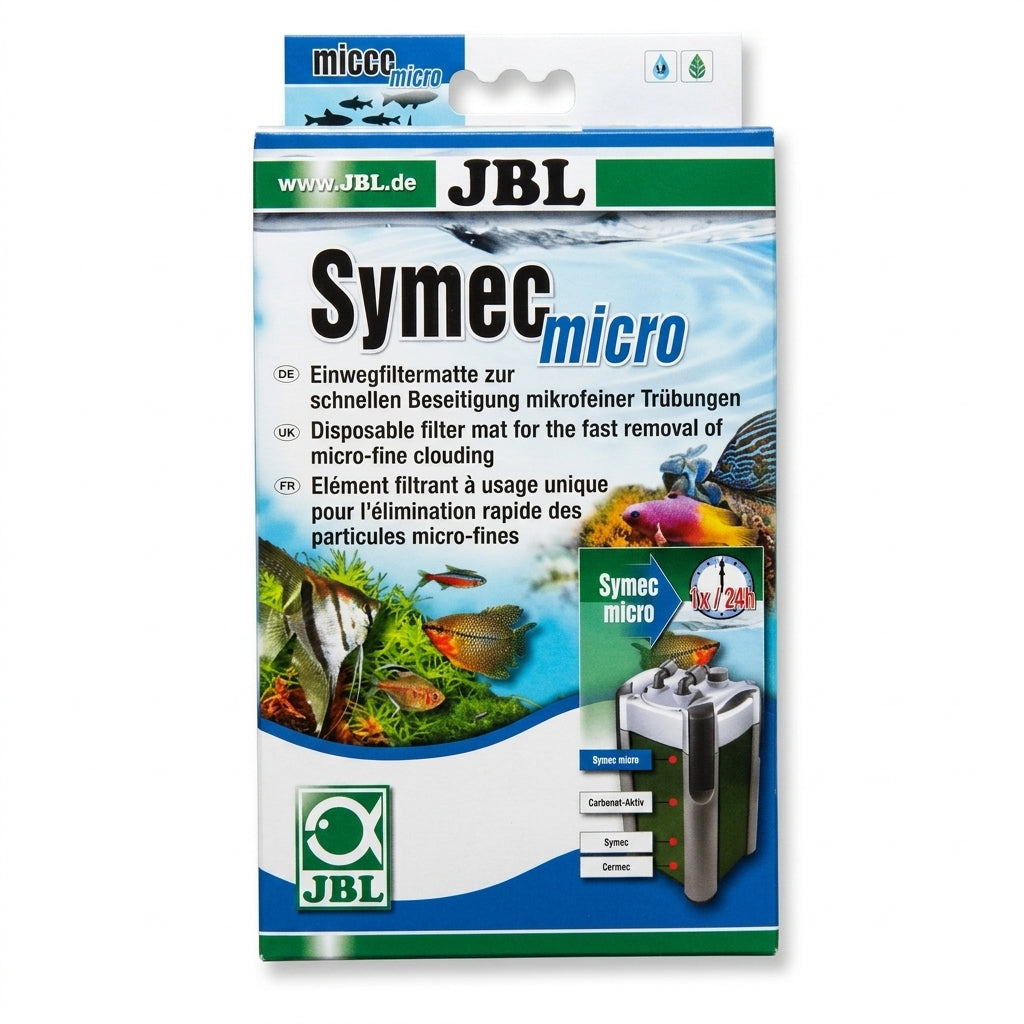 JBL Symec micro – Mikrovlies für Aquarienfilter gegen alle Wassertrübungen von JBL