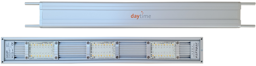daytime matrix LED-Profil Drauf- und Unteransicht