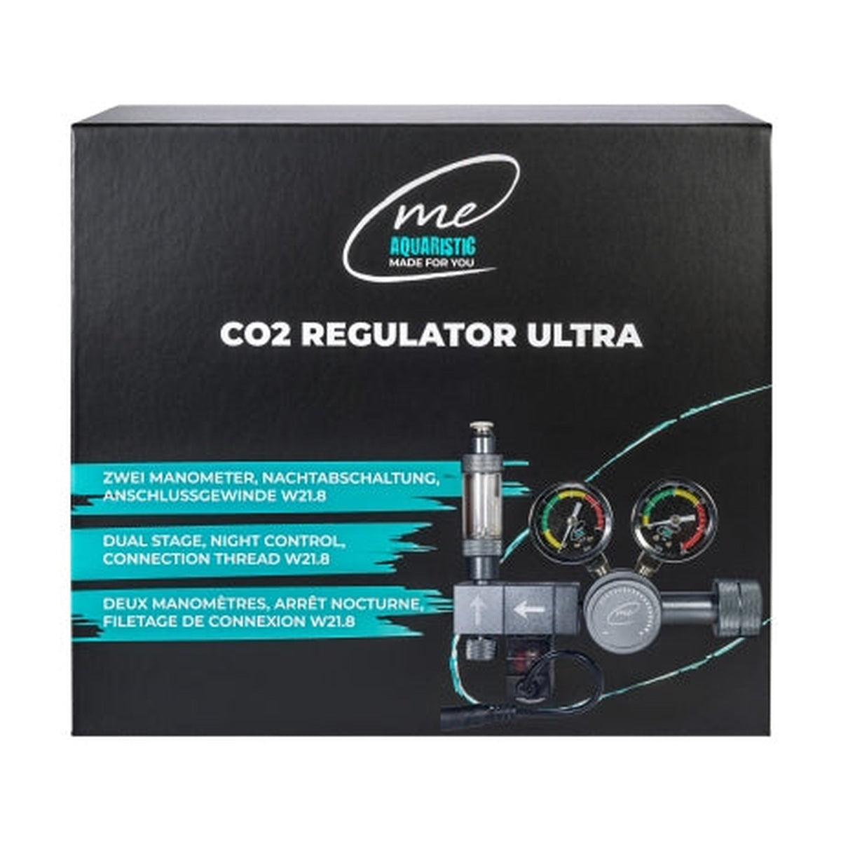 Me CO2 Regulator Ultra Druckminderer inkl. Magnetventil - Hauptbild - me-co2-regulator-ultra-druckminderer-magnetventil-01-hauptbild.jpg
