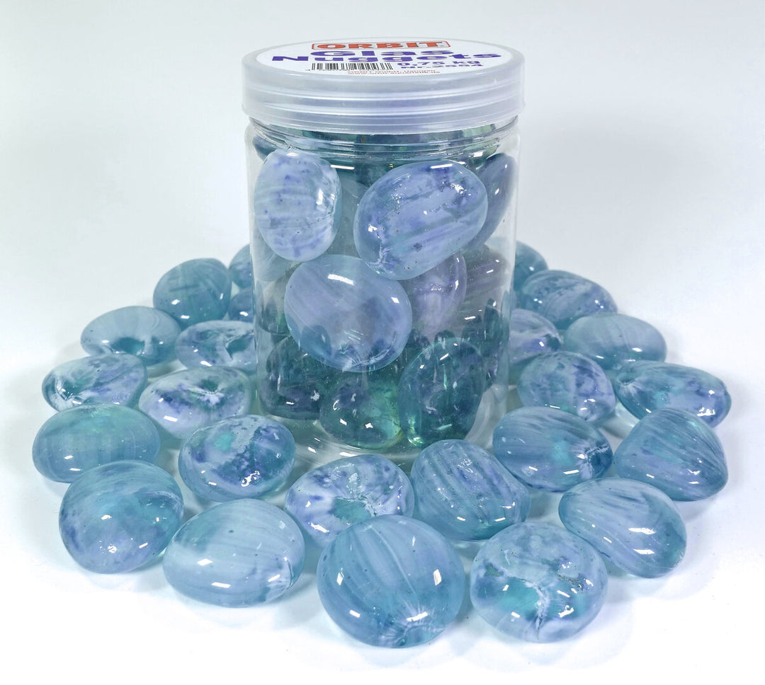 Orbit Glas-Nuggets (30 x 15mm) - 0,75kg Dose von Orbit