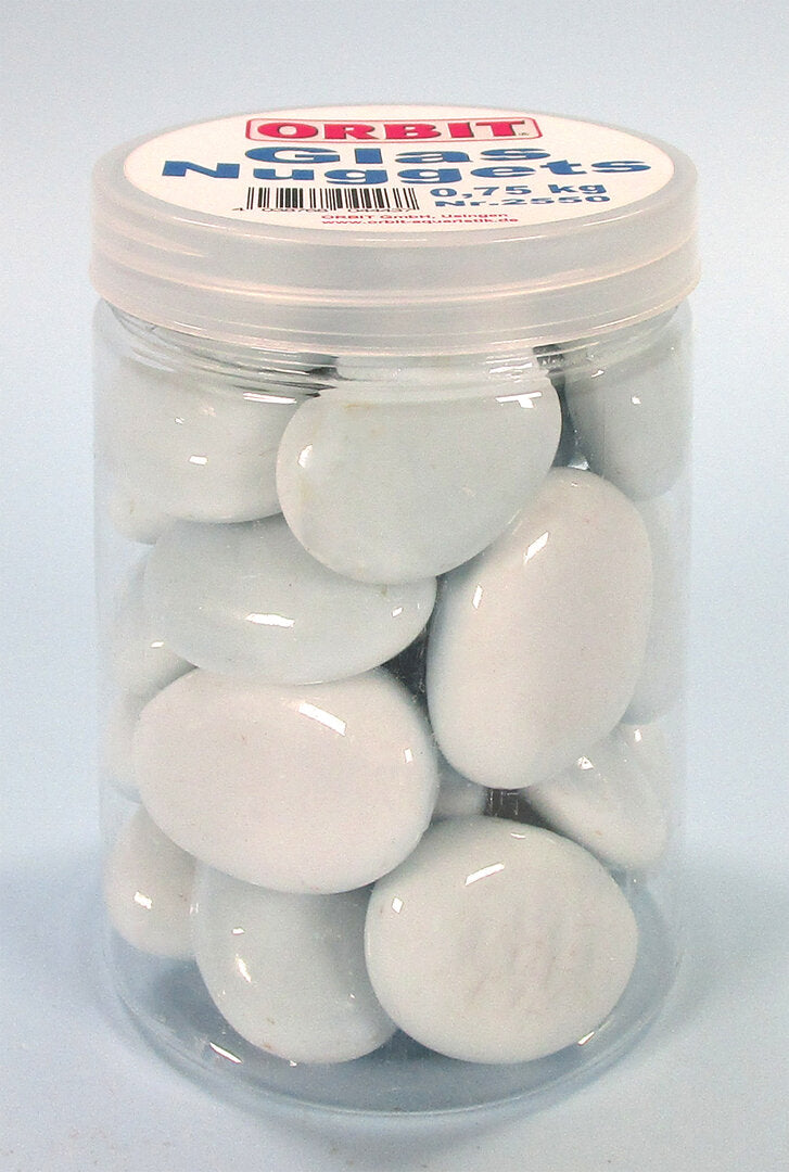 Orbit Glas-Nuggets (30 x 15mm) - 0,75kg Dose von Orbit