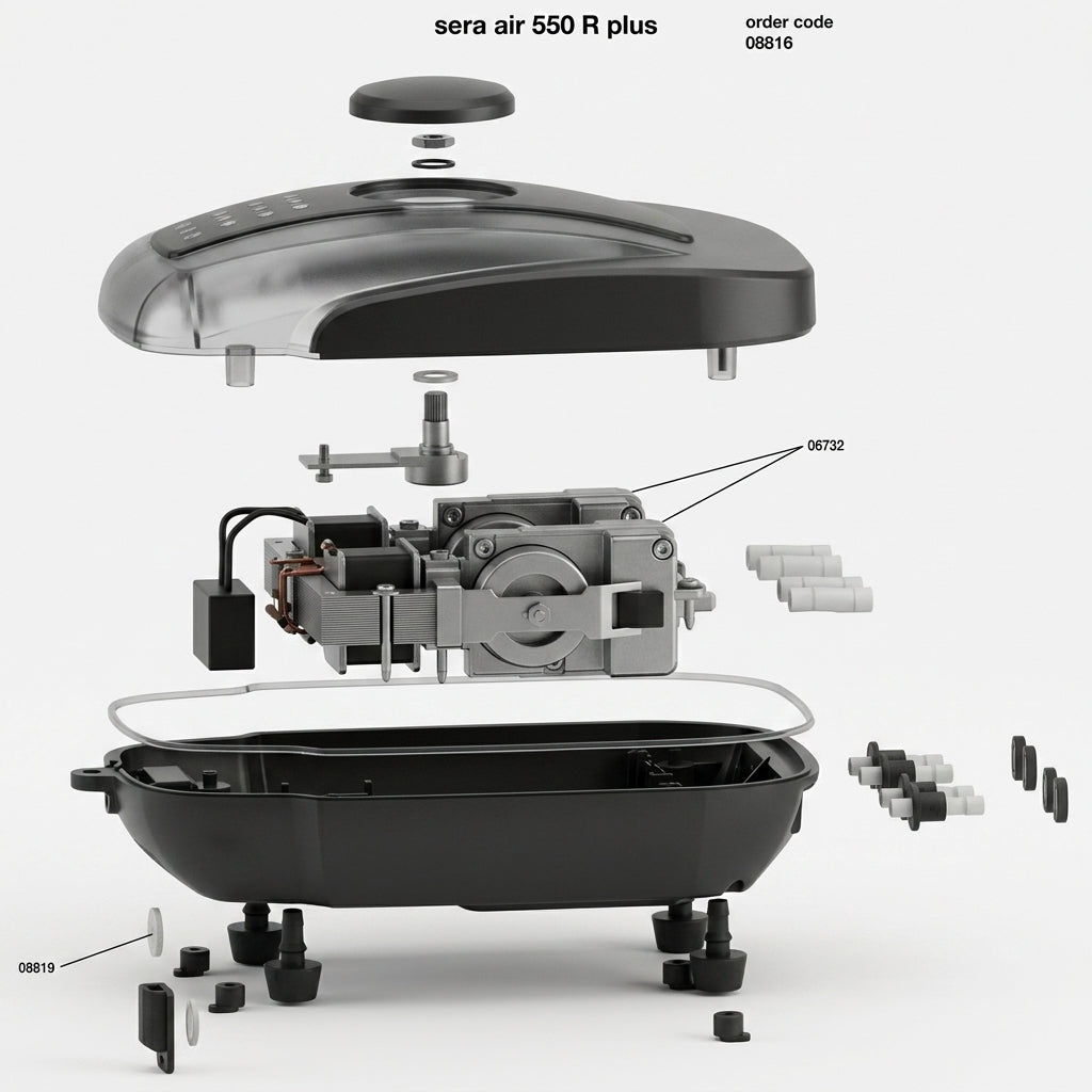 sera air plus Luftpumpe Membranpumpe von sera