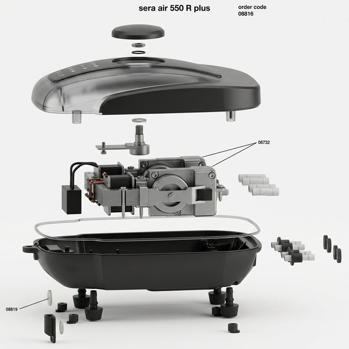 sera air plus Luftpumpe Membranpumpe von sera