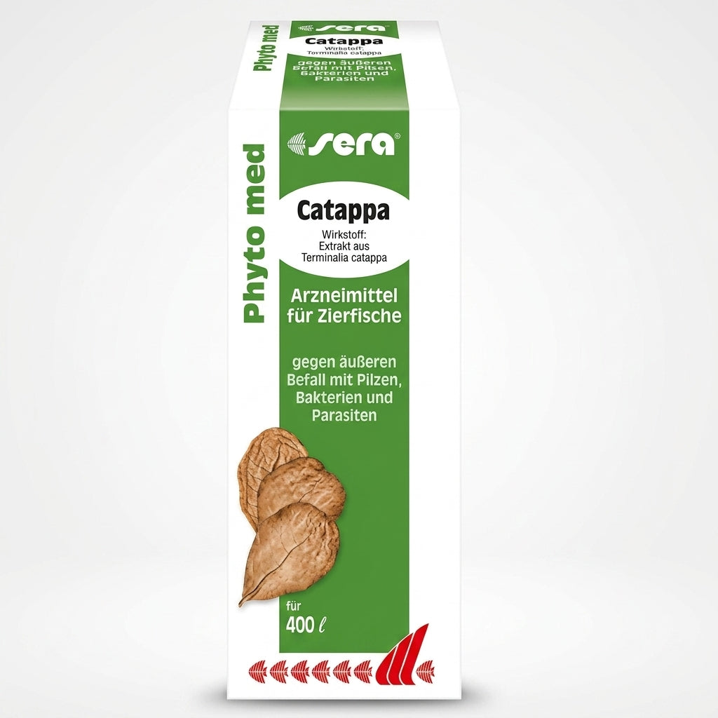 sera Phyto med Catappa Seemandelbaumblätter von sera