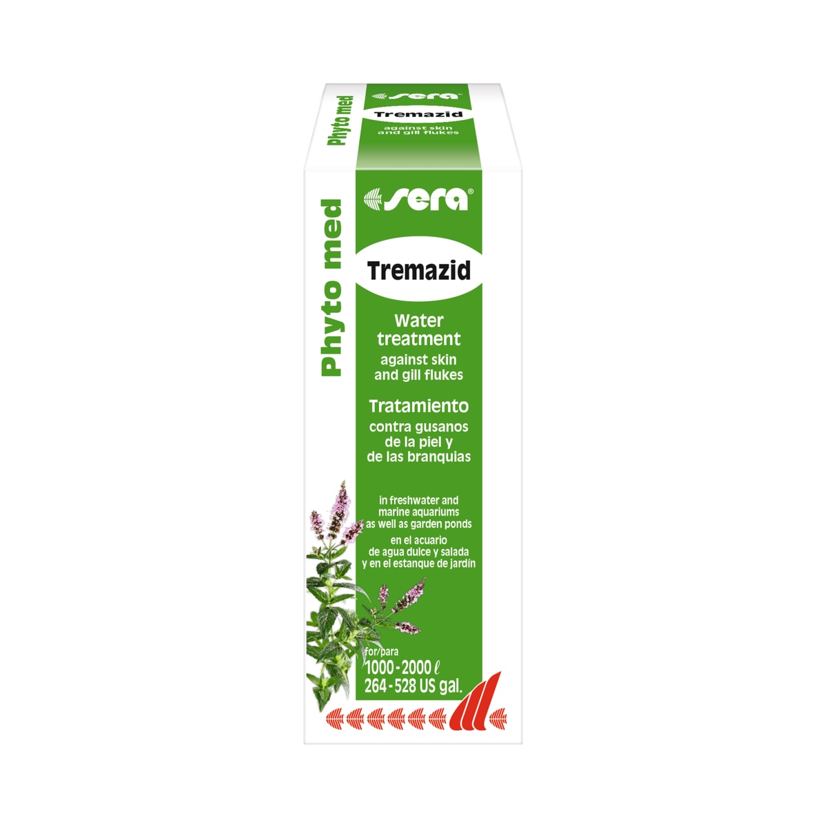sera Phyto med Tremazid 30 ml – Effektive Pflanzenbasierte Behandlung gegen Haut- & Kiemenwürmer - square product image - sera-phyto-med-tremazid-30-square-01.jpeg