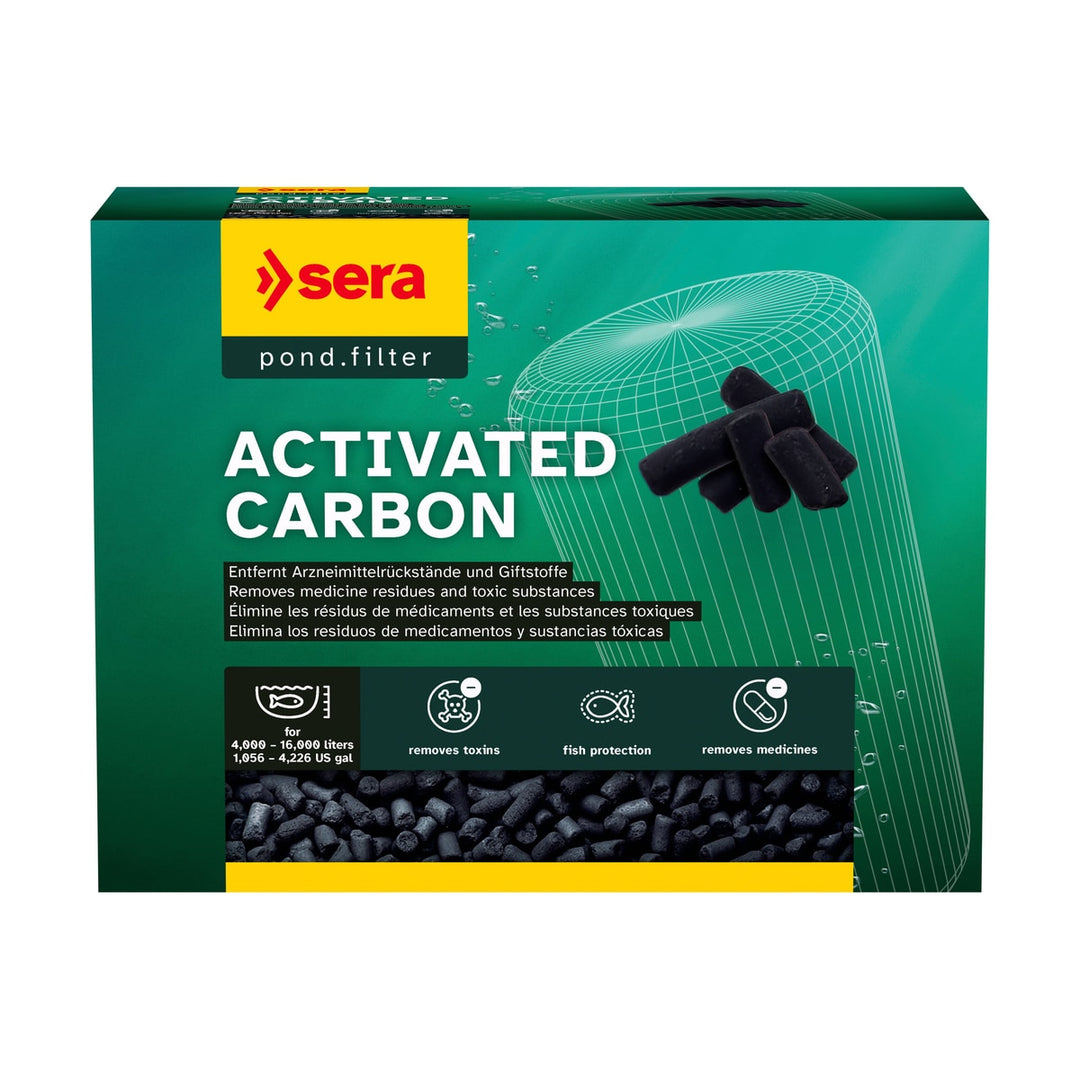 sera Pond super Carbon 2 kg – Hochaktive Filterkohle für klares Teichwasser - square product image - sera-pond-super-carbon-2-square-01.jpeg