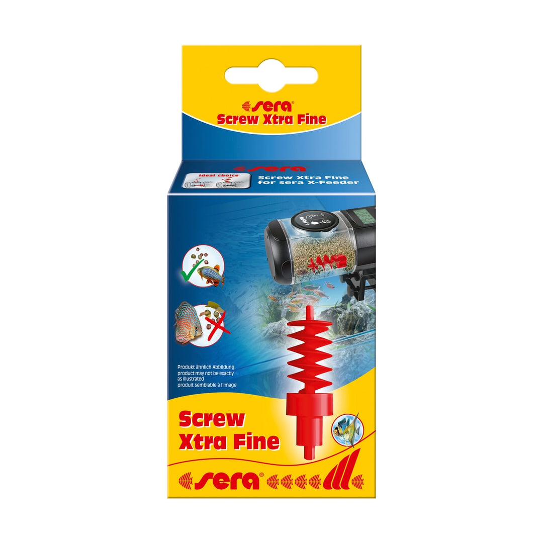 sera Screw Xtra Fine Förderschnecke für X-Feeder – Präzise Feinfutterdosierung (0,1-1mm) - square product image - sera-sera-screw-xtra-fine-square-01.jpeg