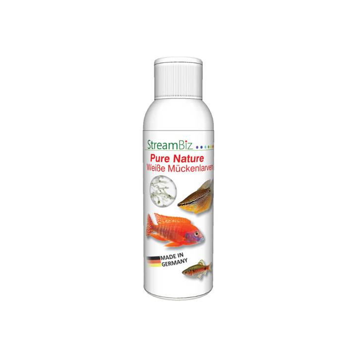 Pure Nature Weiße Mückenlarven 100 ml von StreamBiz