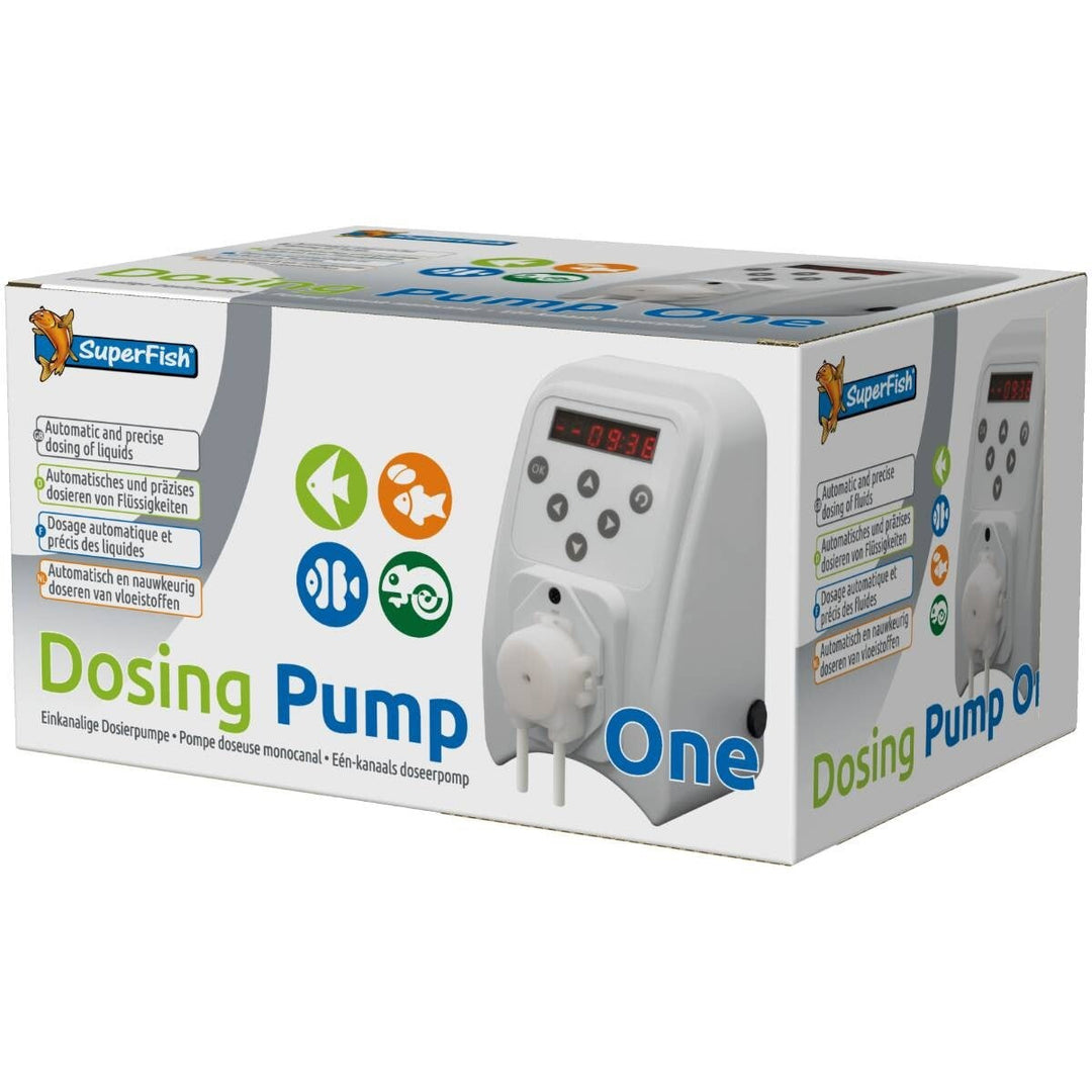 SuperFish Dosing Pump One - Einkanalige Dosierpumpe für Aquarium &amp; Teich - Hauptbild - superfish-dosing-pump-one-einkanalige-dosierpumpe-doses-1ml-01-hauptbild.jpg