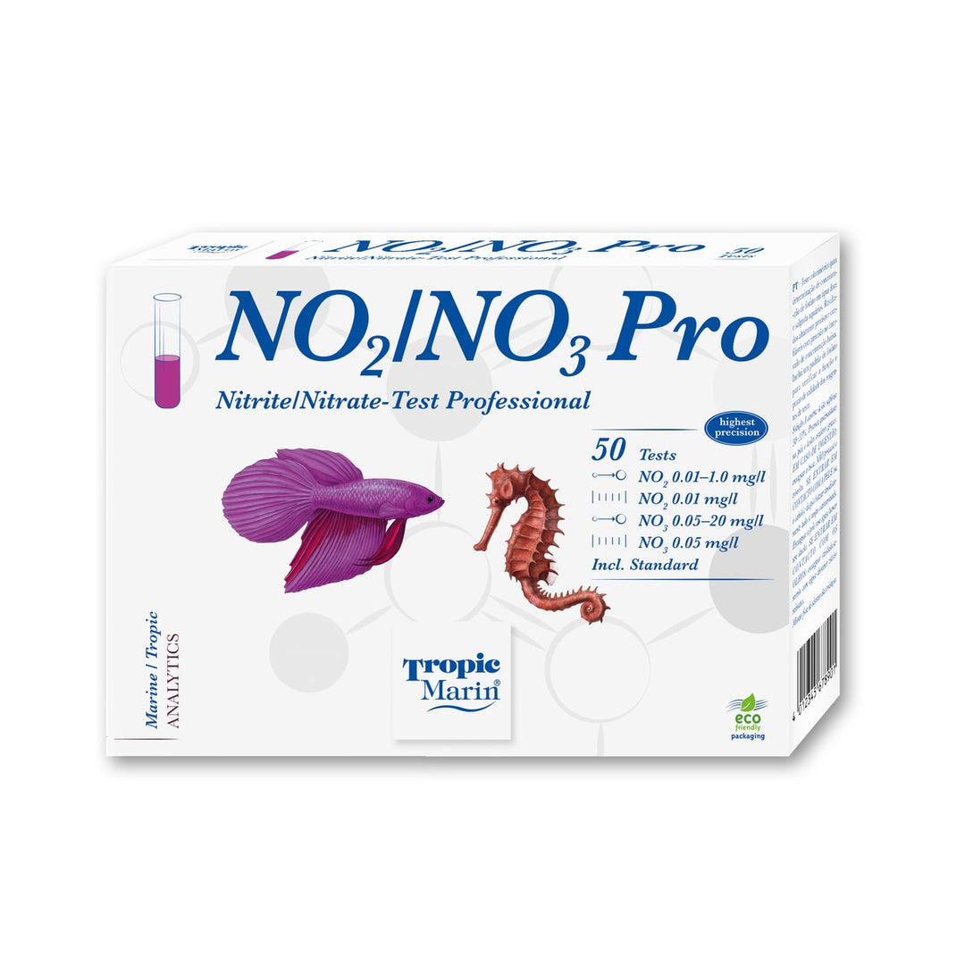 Tropic Marin NO2/NO3 Nitrit/Nitrat-Test Professional – Hochpräziser Wassertest für Süß- &amp; Meerwasser, ca. 50 Anwendungen - Hauptbild - tropic-marin-no2no3-nitritenitrate-test-professional-50-appl-01-hauptbild.jpg