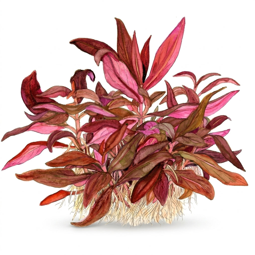 Tropica Alternanthera reineckii &
