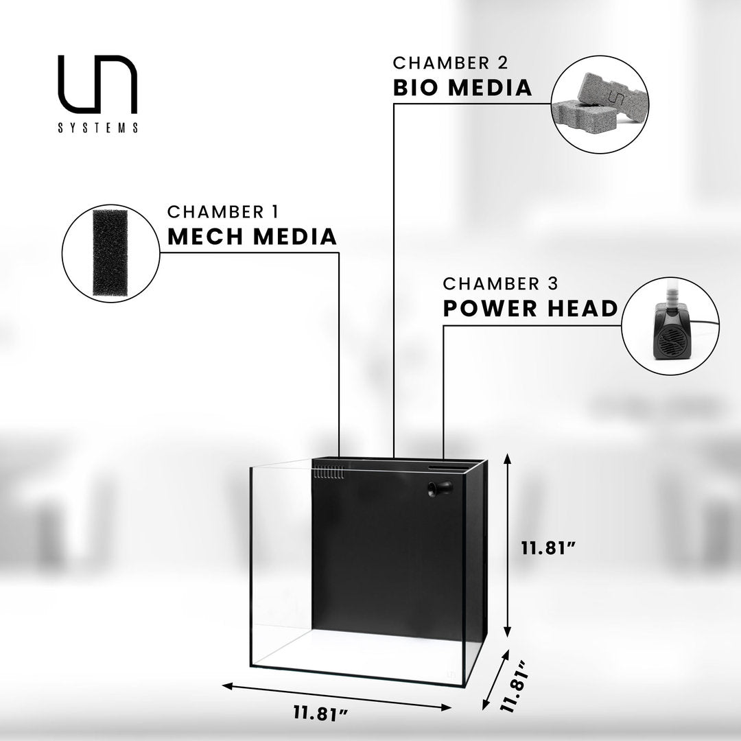 UNS Freshwater AIO Aquarium Komplettsystem von UNS