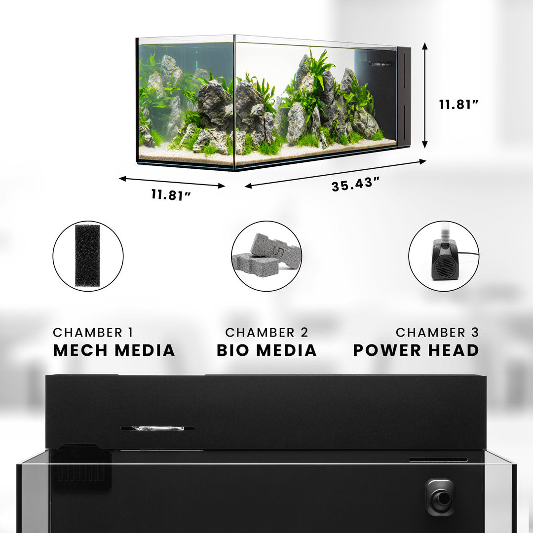 UNS Freshwater AIO Aquarium Komplettsystem von UNS