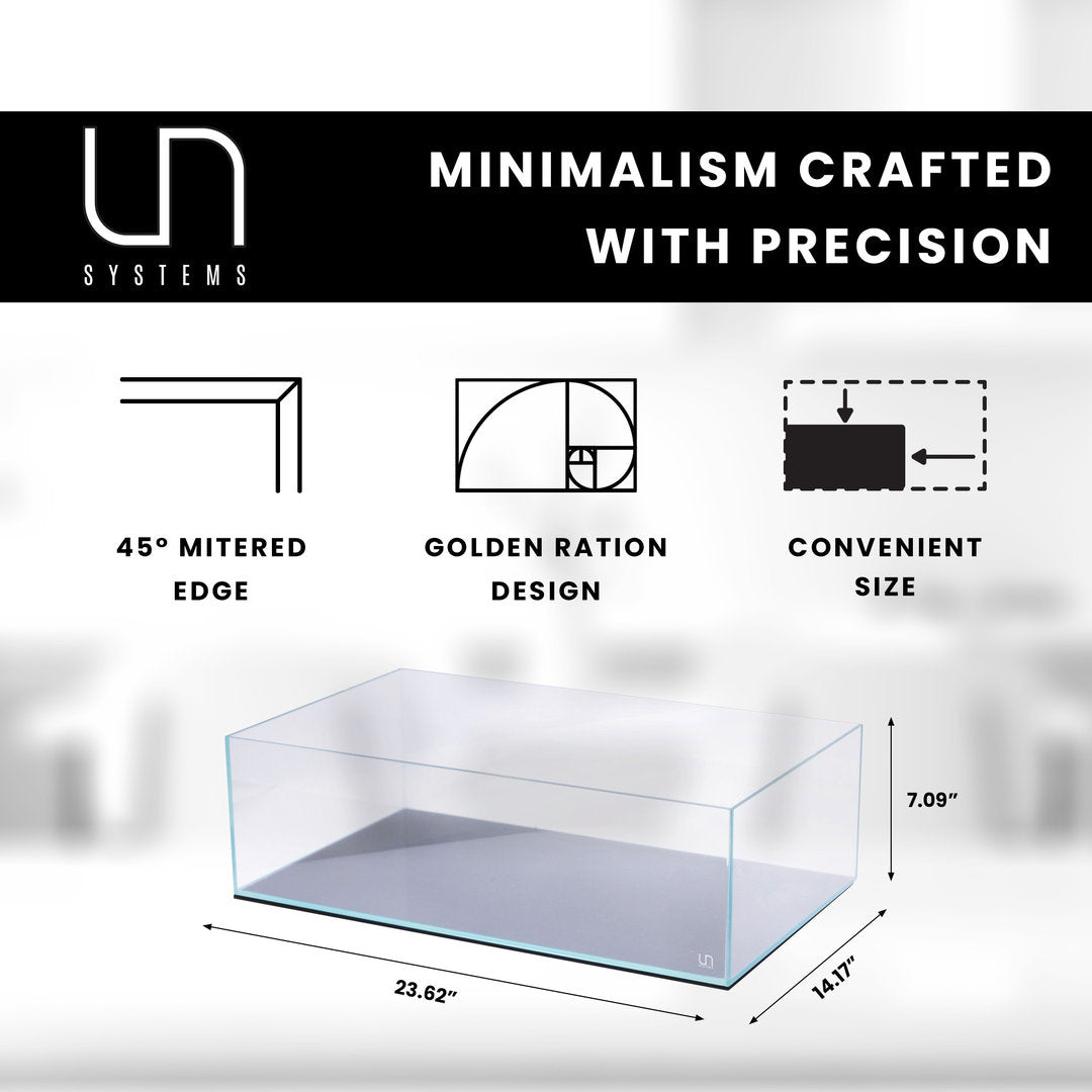 UNS Shallow Aquarium flach von UNS