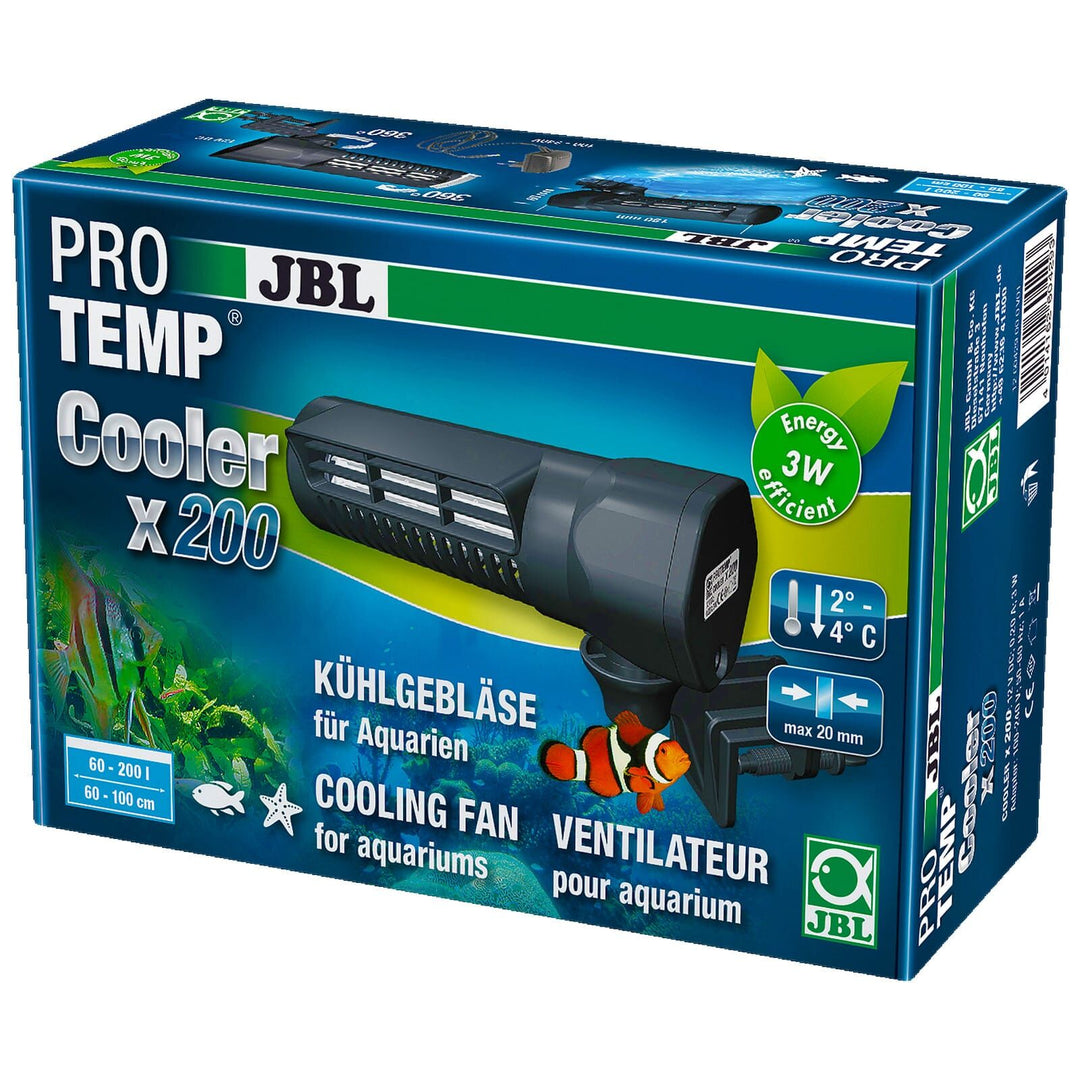JBL ProTemp Cooler x200 (Gen 2) – Aquarium Kühlgebläse für 60-200L Süß- &amp; Meerwasser - Image 1